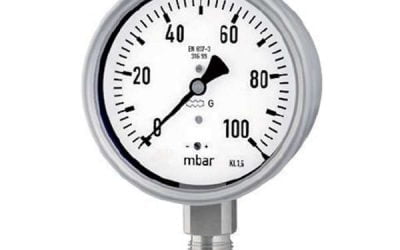100mm (4″) SS Low Pressure Capsule Gauge
