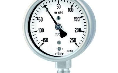 63mm (2.5″) SS Low Pressure Capsule Gauge