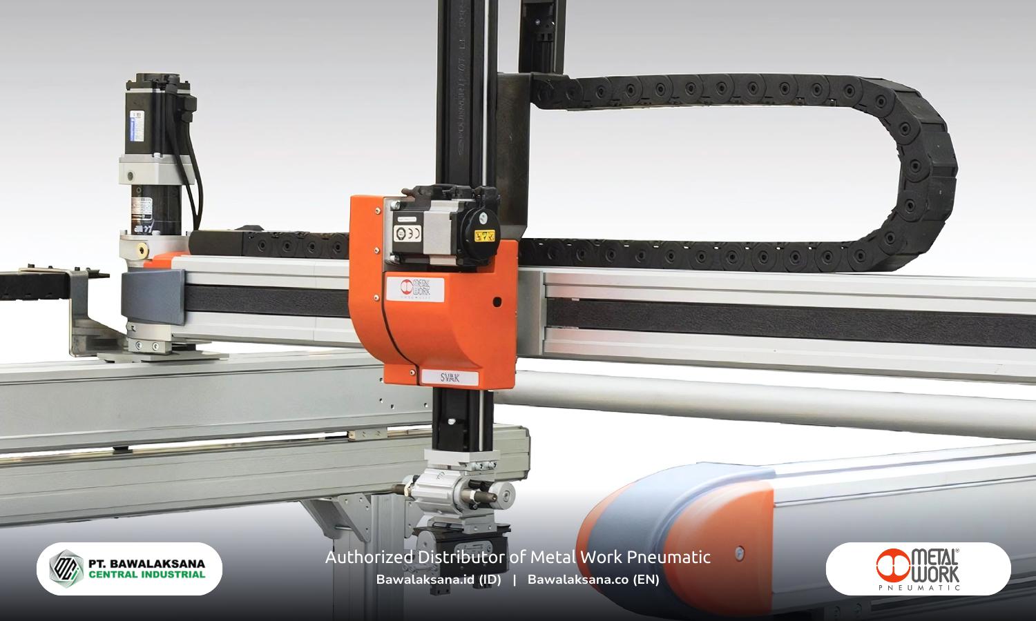 Penerapan aktuator listrik pada V-Lock System by Metal Work - Bawalaksana ID