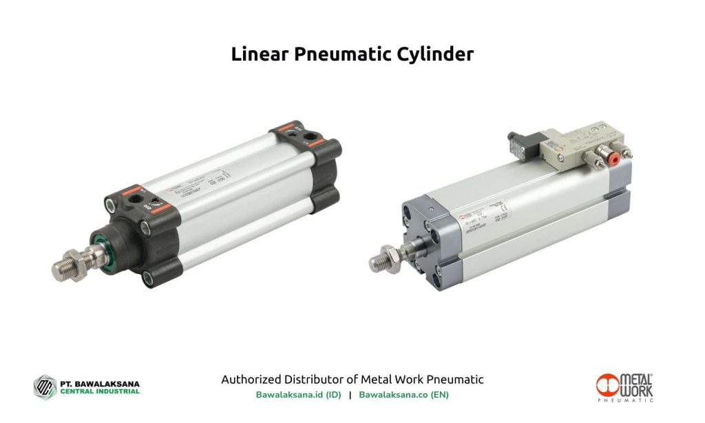 Silinder Pneumatik: Komponen, Jenis dan Cara Kerjanya 6 Linear Pneumatic Cylinder by Metal Work Pneumatic - Bawalaksana ID