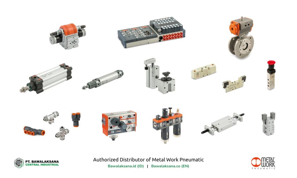 Aplikasi Sistem Pneumatik di Industri Makanan dan Minuman 4 High-quality pneumatic parts and components by Metal Work Pneumatic