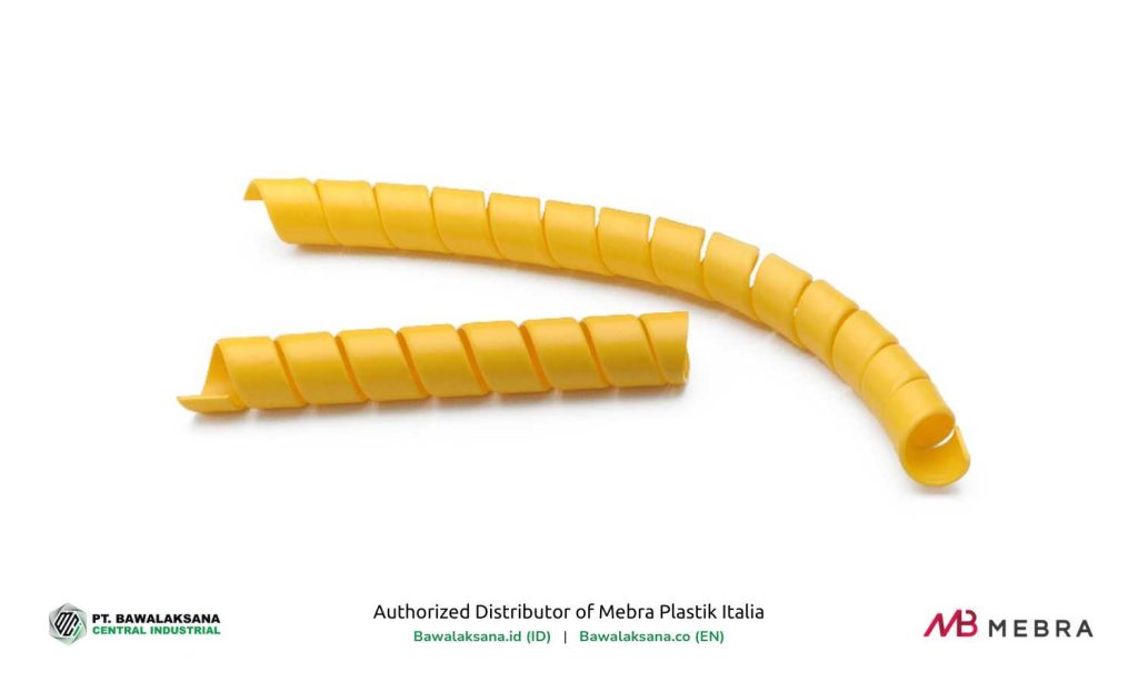 Jenis-jenis Pelindung Kabel Listrik dan Spesifikasinya untuk Industri 1 Pelindung kabel spiral HDPE - Bawalaksana ID