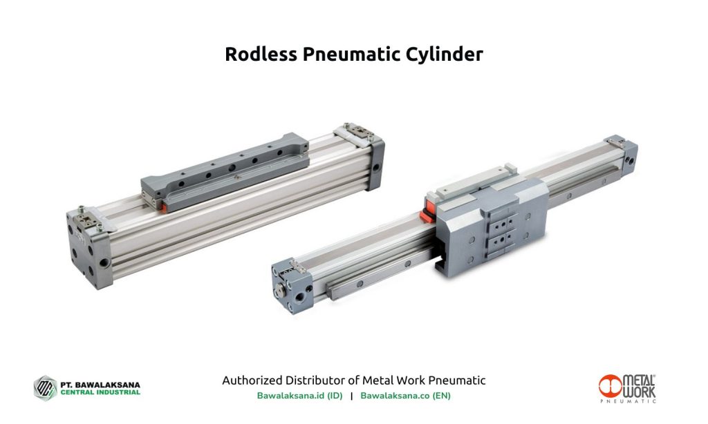 Silinder Pneumatik: Komponen, Jenis dan Cara Kerjanya 2 Rodless pneumatic cylinder by Metal Work Pneumatic - Bawalaksana ID