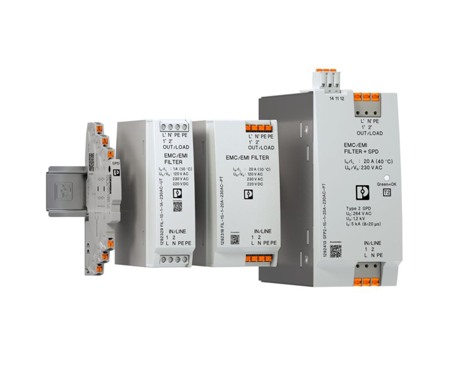 EMC filters for a reliable power supply