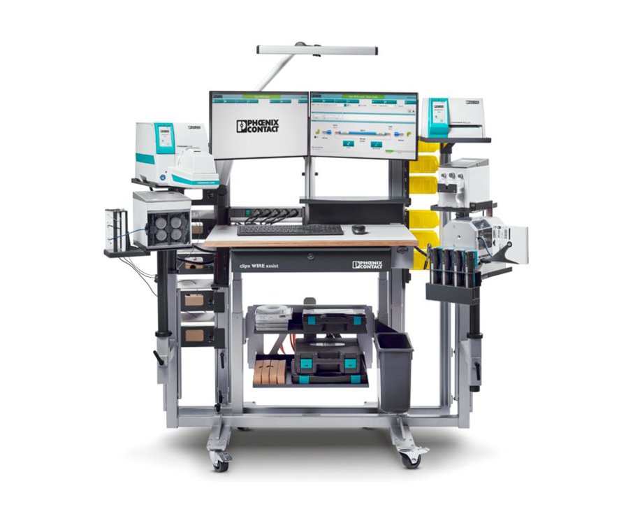 Modular and individual layout of the worker assistance system