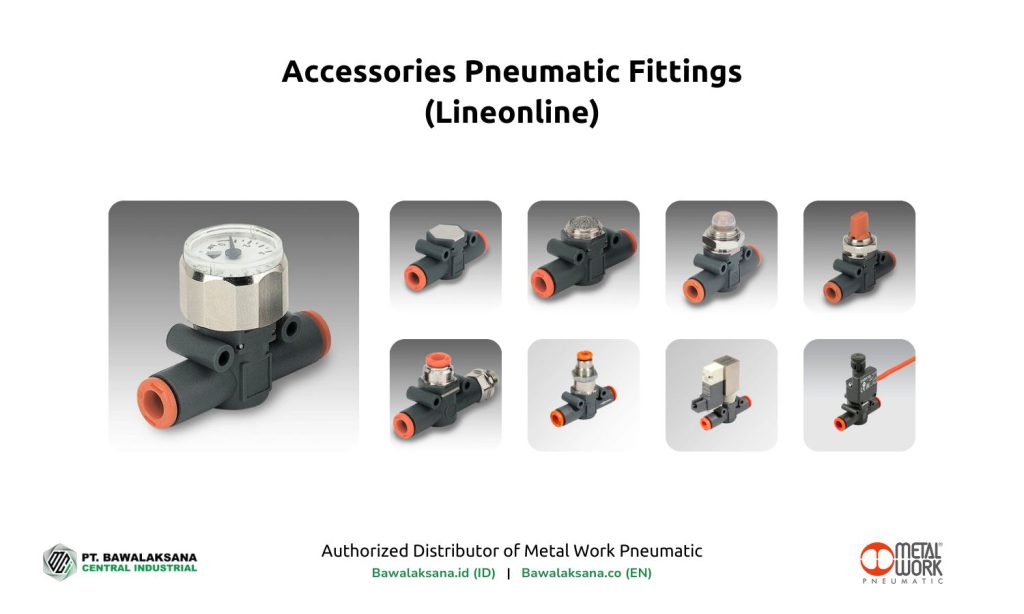 Accessories (Lineonline) Pneumatic Fittings - Bawalaksana ID