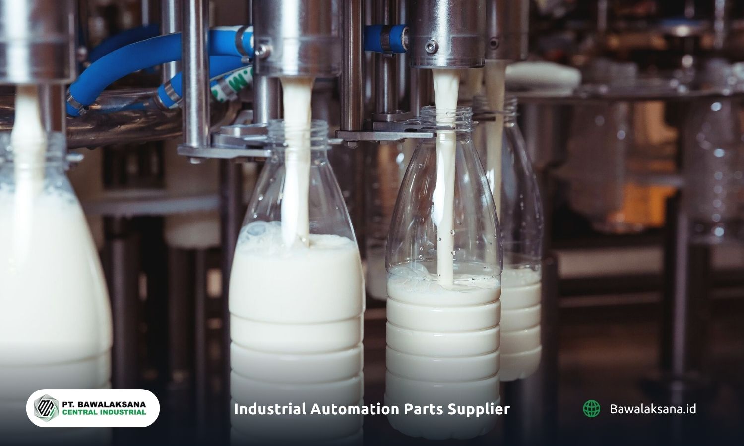 Aplikasi Sistem Otomasi Pneumatik di Industri Pengolahan Susu – Bawalaksana ID Aplikasi Sistem Otomasi Pneumatik di Industri Pengolahan Susu - Bawalaksana ID